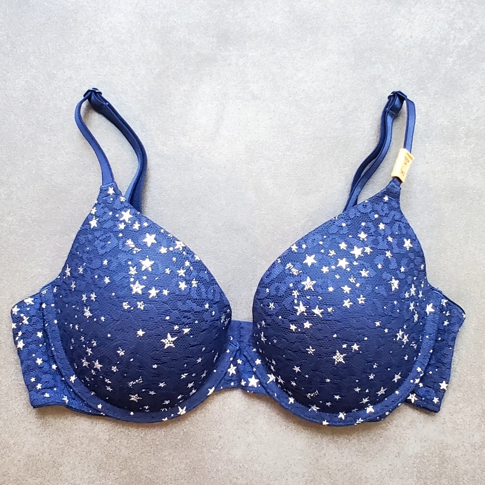 NWT VS Pink Everywhere Push-Up Bra 34C